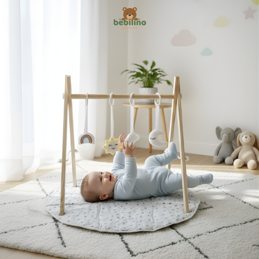DRVENI BABY GYM I PODLOGA