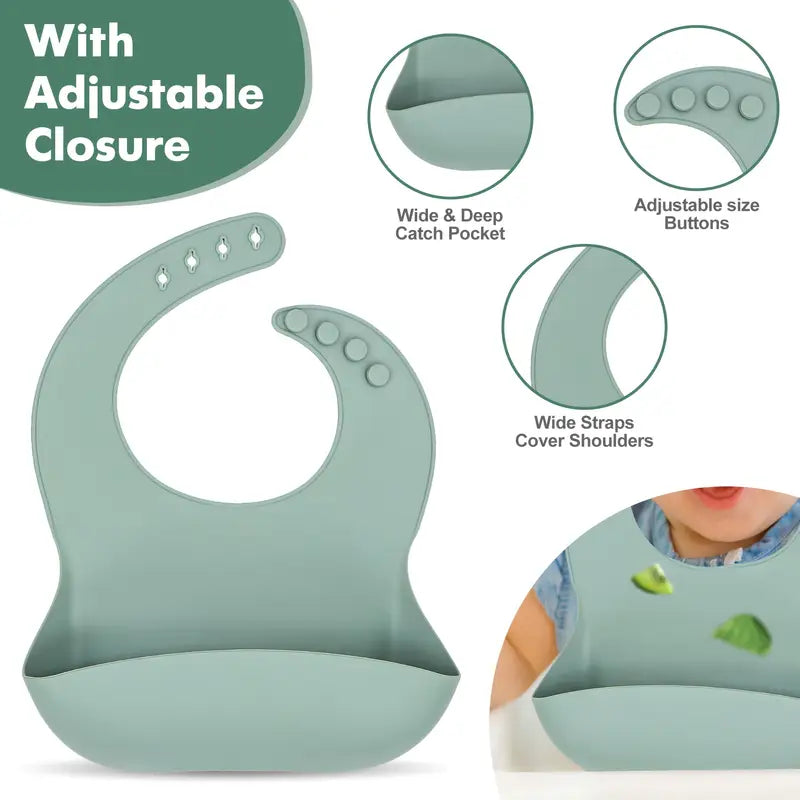 SILIKONSKI SET ZA HRANJENJE