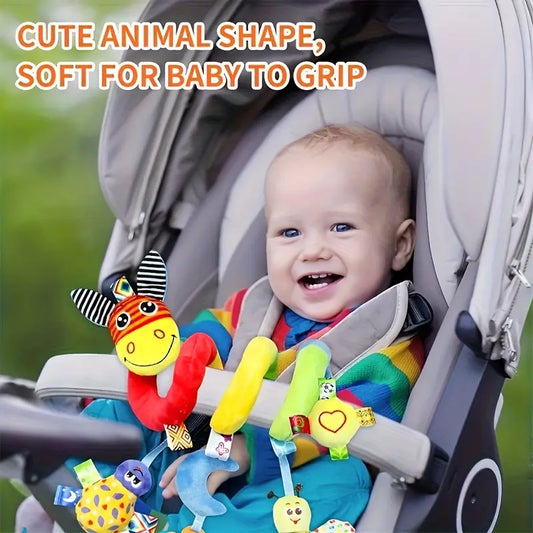 ŠARENA SPIRALNA IGRAČKA ZA BEBE