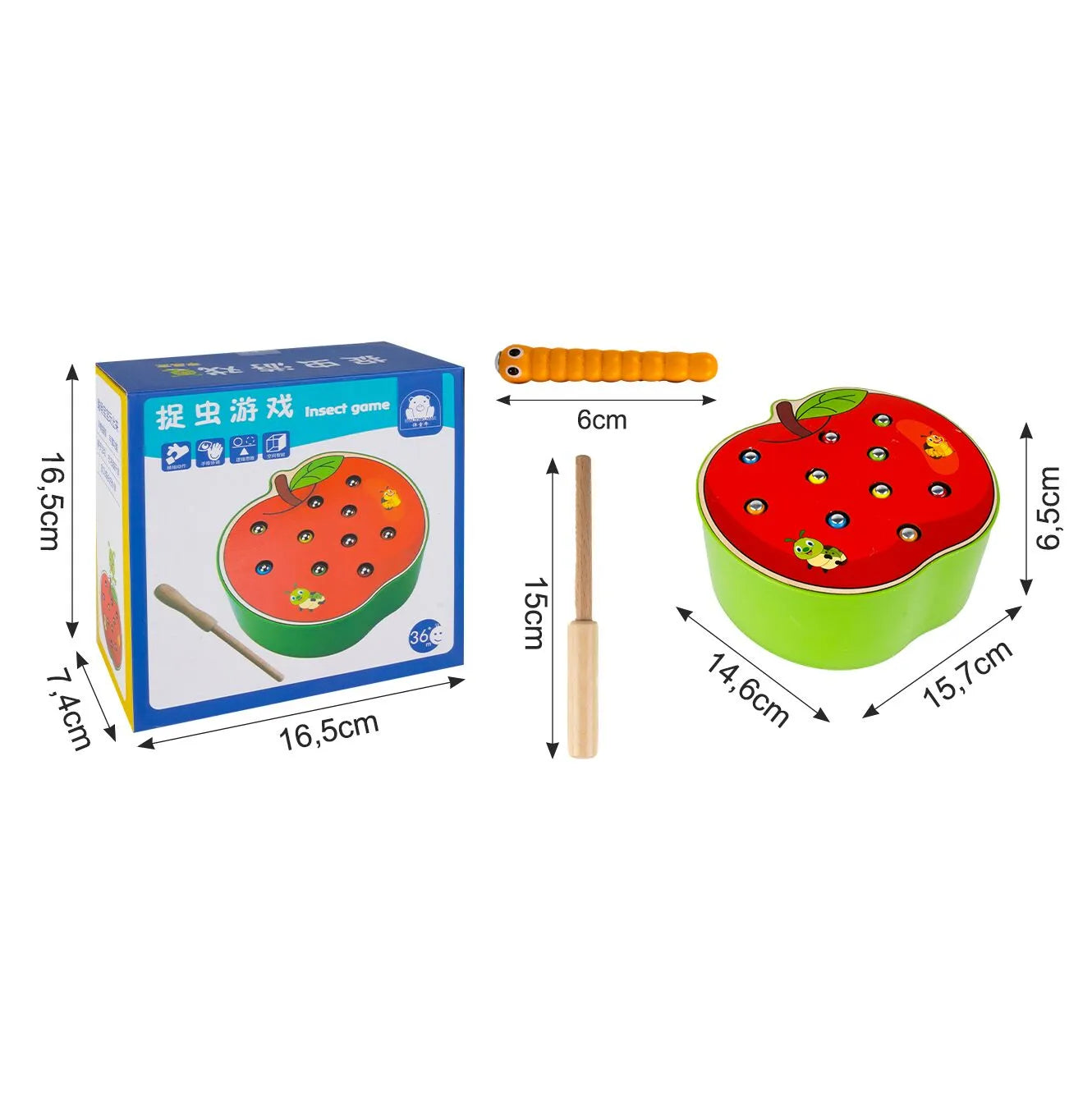 MAGNETNA IGRACKA SA INSEKTIMA