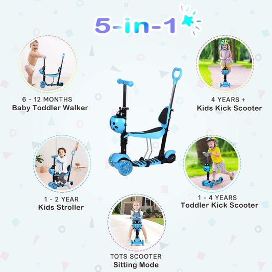 DJEČJI ROMOBIL 5u1