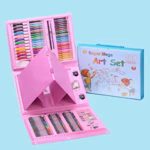 VELIKI LIKOVNI SET-208 DIJELOVA