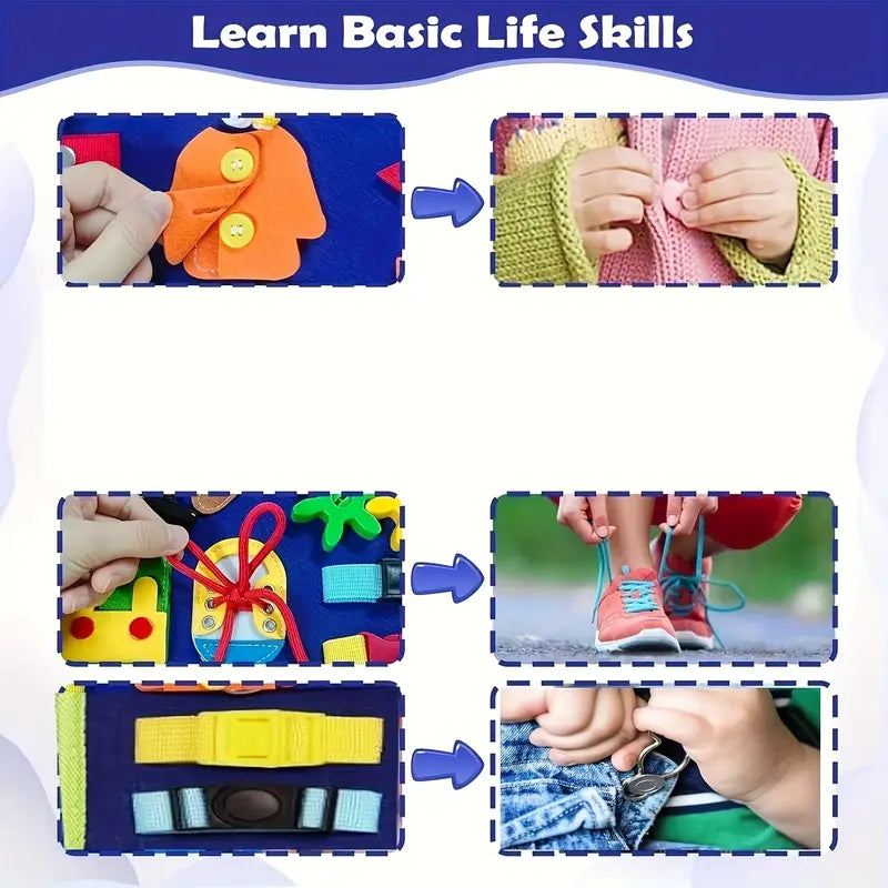 EDUKATIVNA BUSY BOOK SA STIKERIMA